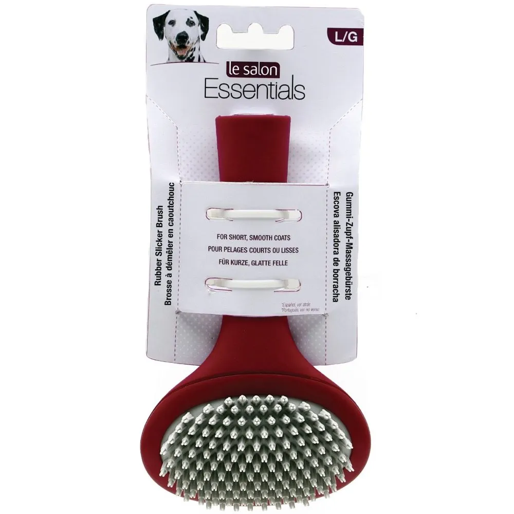 Le Salon Essentials Dog Rubber Slicker Brush