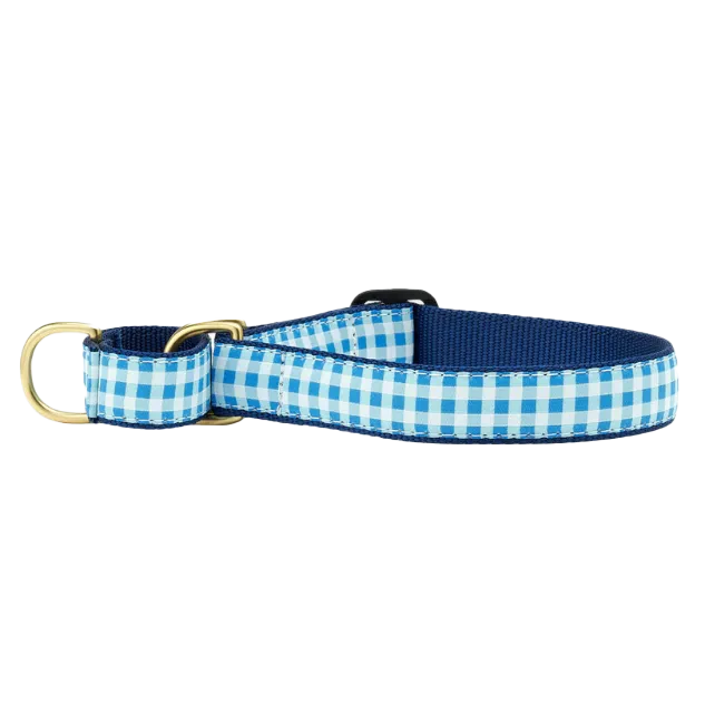 Martingale Collar | Blue Gingham