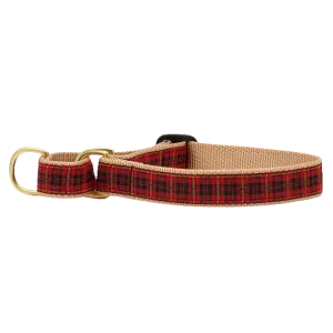 Martingale Collar | New Red Plaid