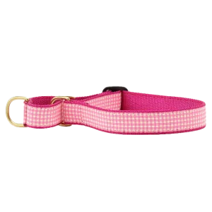 Martingale Collar | Pink Gingham