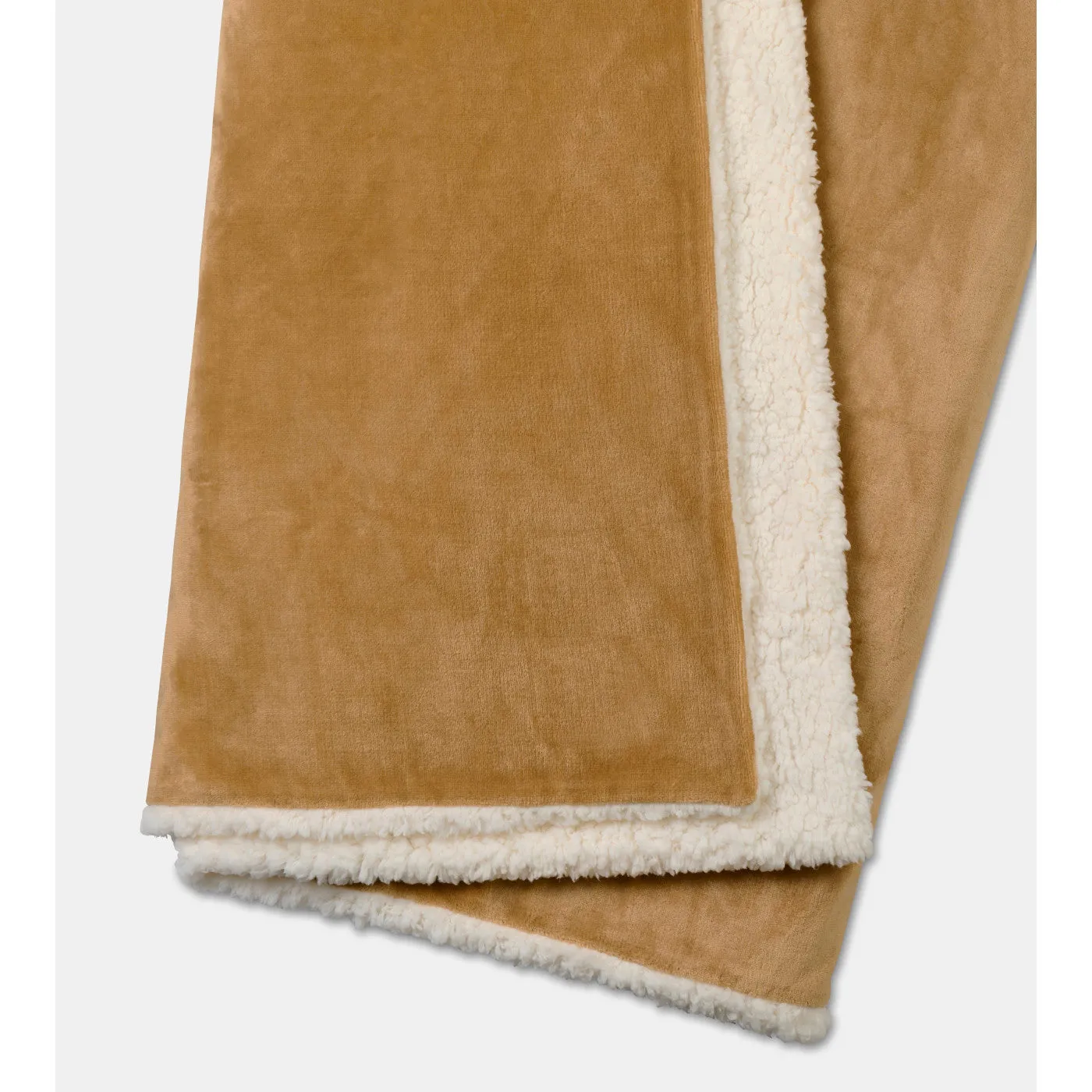 Mink Sherpa Custom Blankets, Iced Coffee