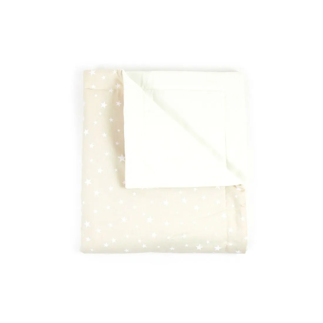 Nobodinoz Blanket Adult Sand White Stars