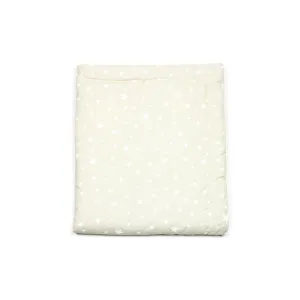 Nobodinoz Blanket Adult Sand White Stars