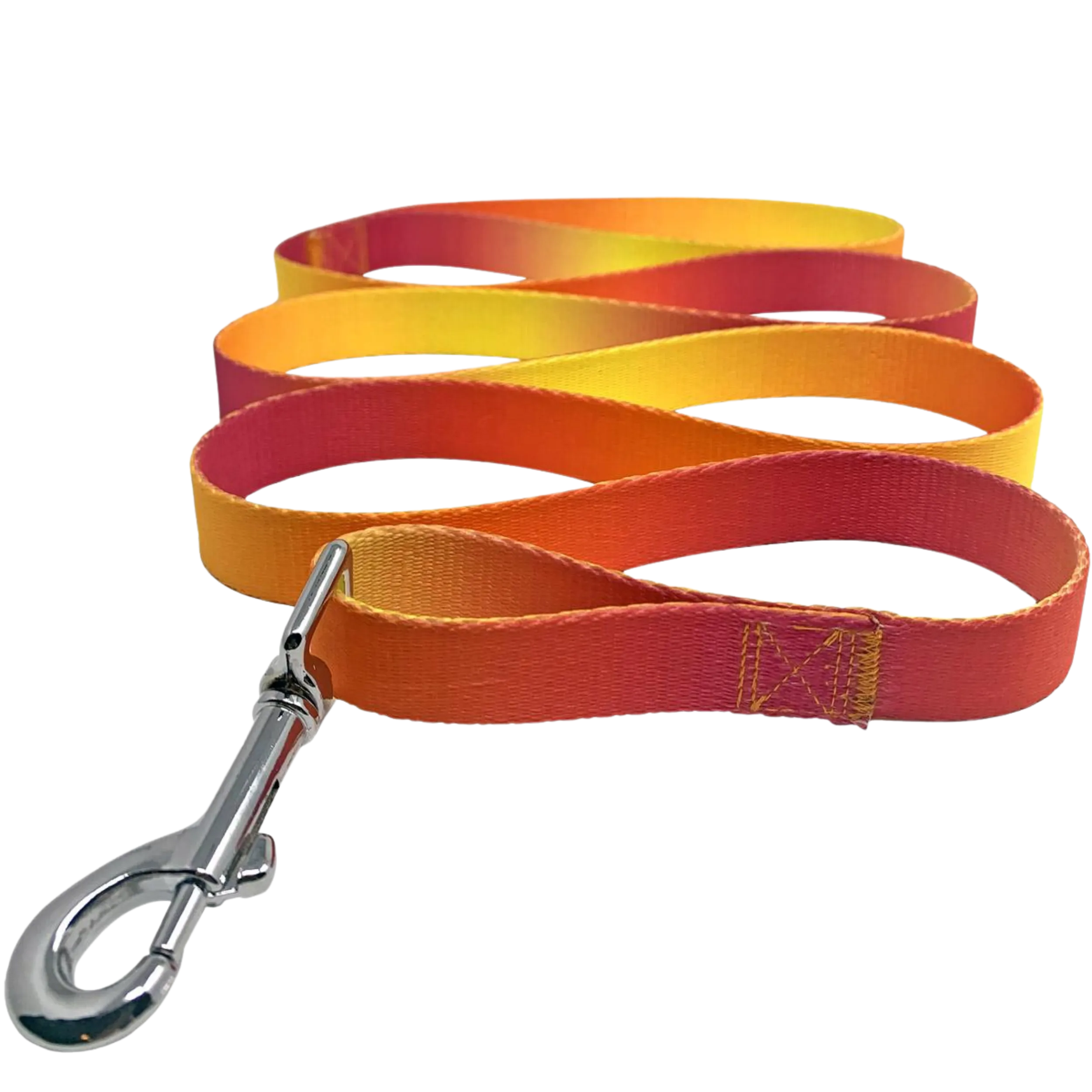 Ombre Leash | Raspberry, Pink, & Orange