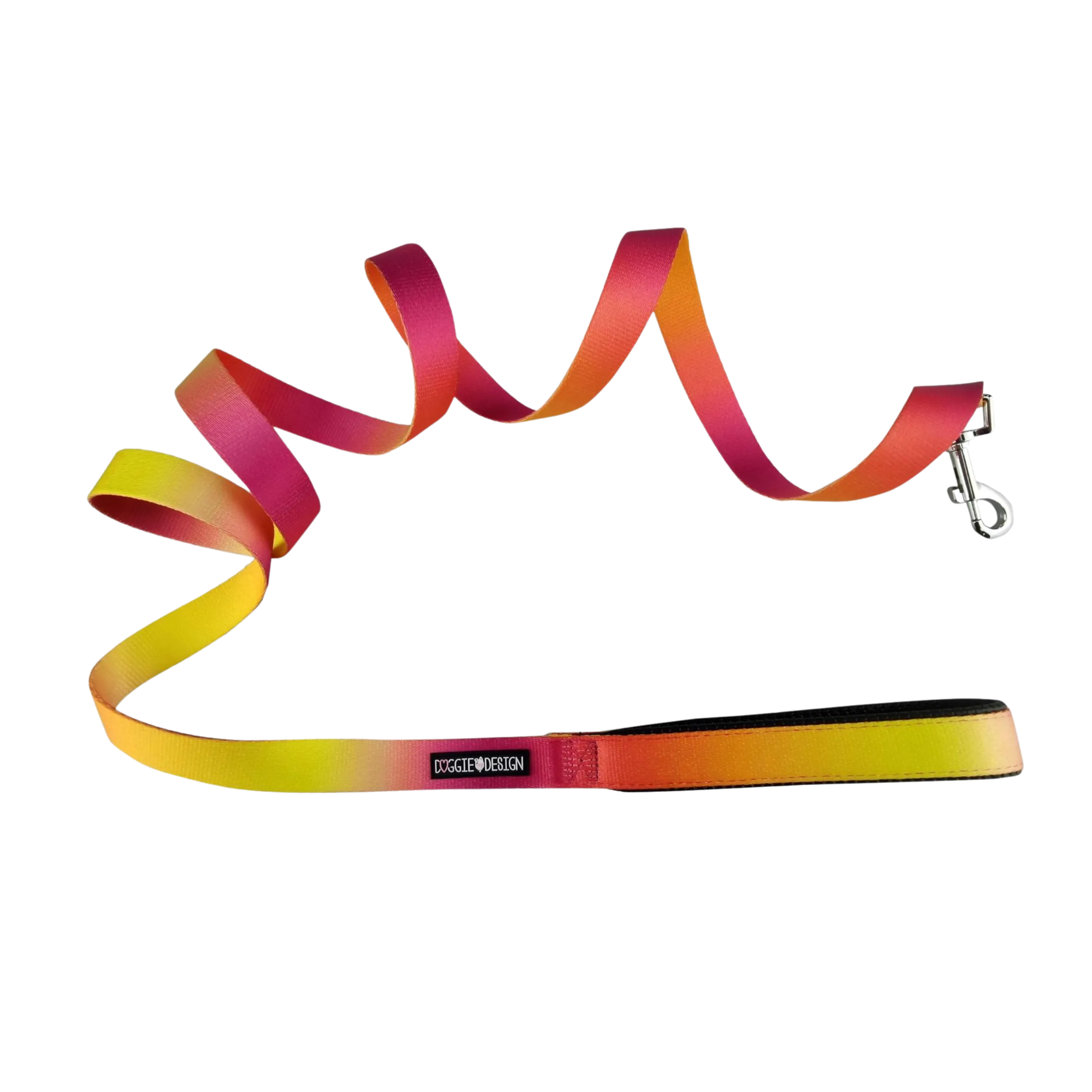 Ombre Leash | Raspberry, Pink, & Orange