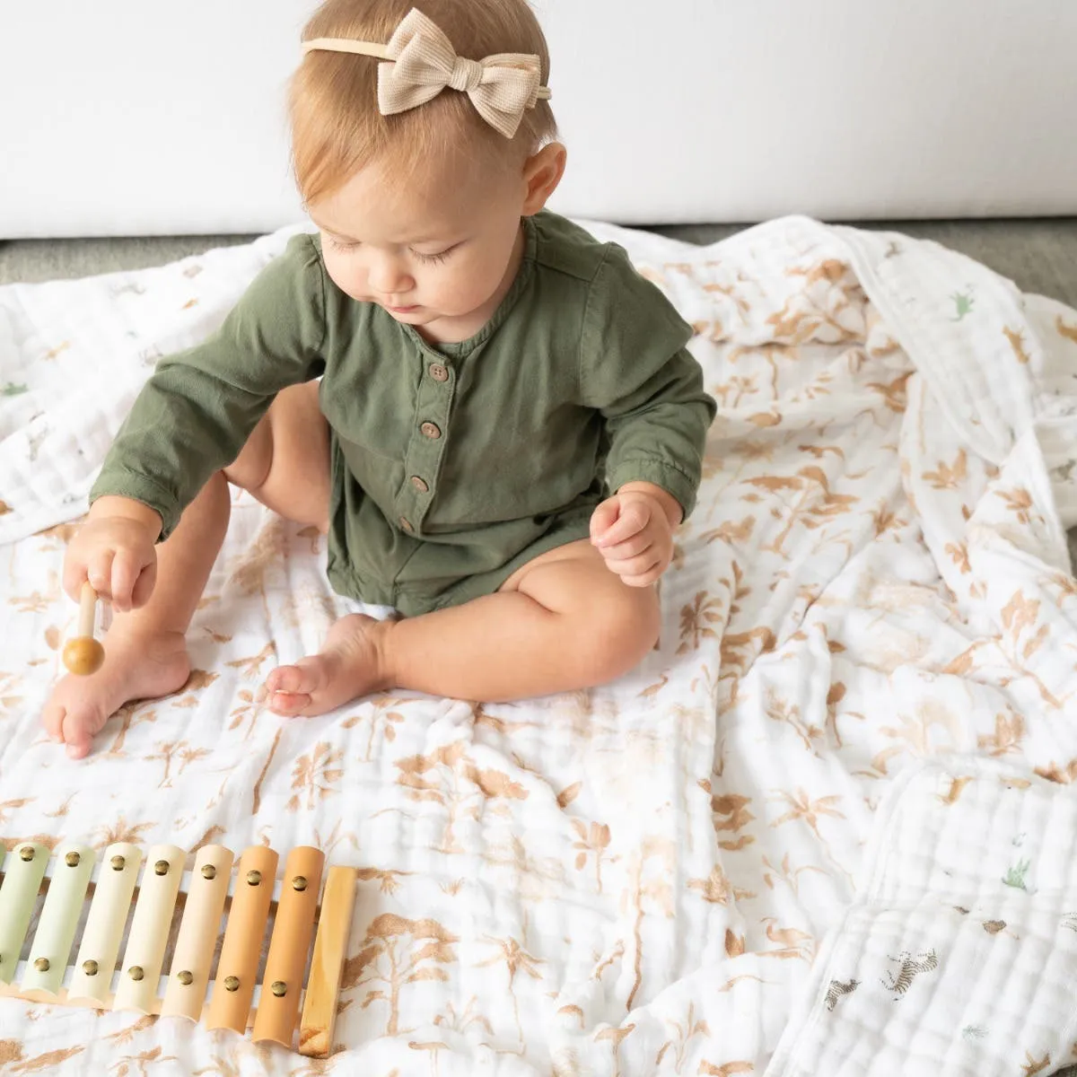 Organic Cotton Dream Blanket - Safari Dreams