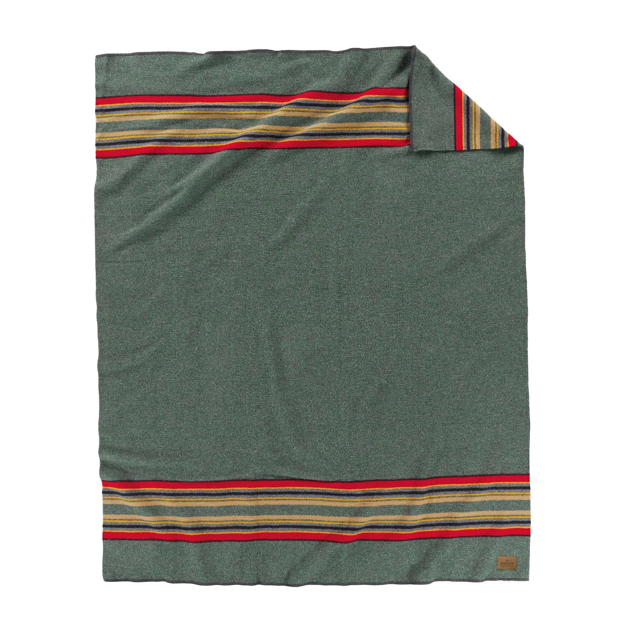 Pendleton Yakima Camp Green Heather blanket