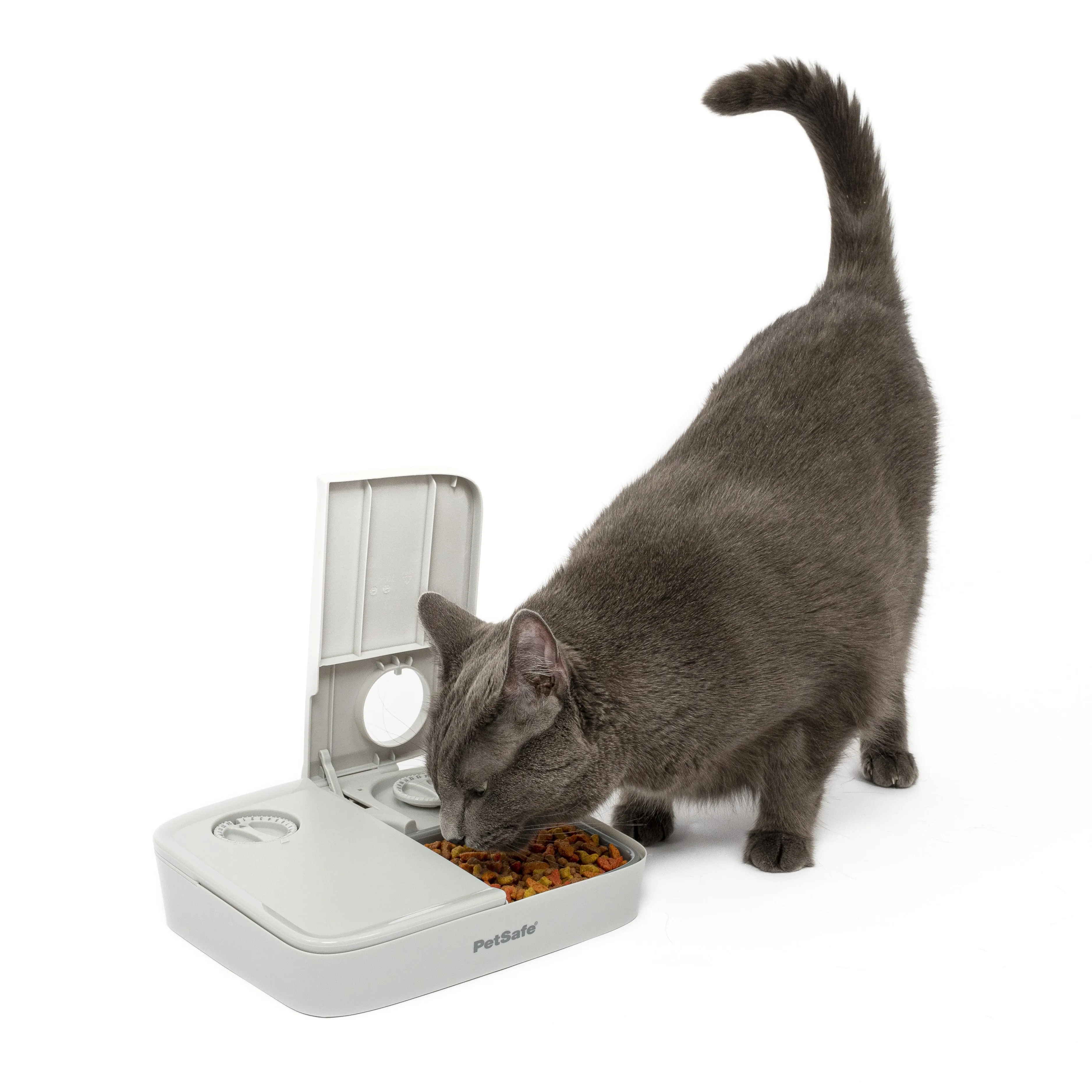 PetSafe Automatic Two Meal Pet Feeder for Dogs and Cats