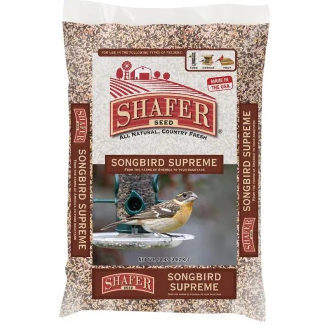 Shafer Songbird Supreme Wild Bird Seed 40lb