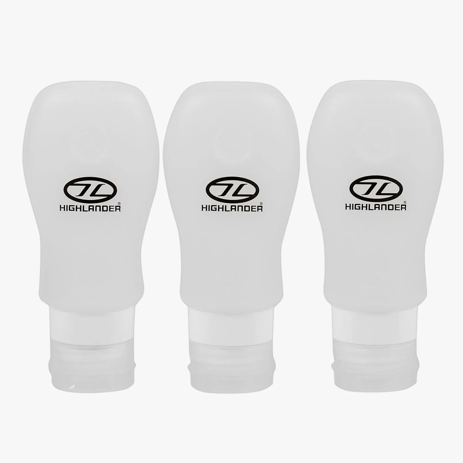 Silicone Travel Bottles, 3 Pack