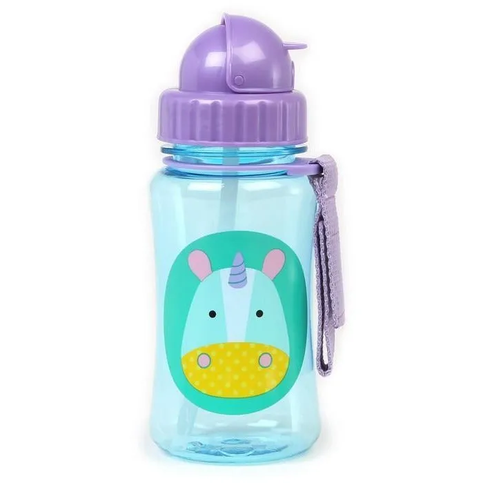 Skip Hop Straw Drink Bottle - Unicorn