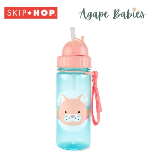 Skip Hop Zoo PP Straw Bottle - Cat