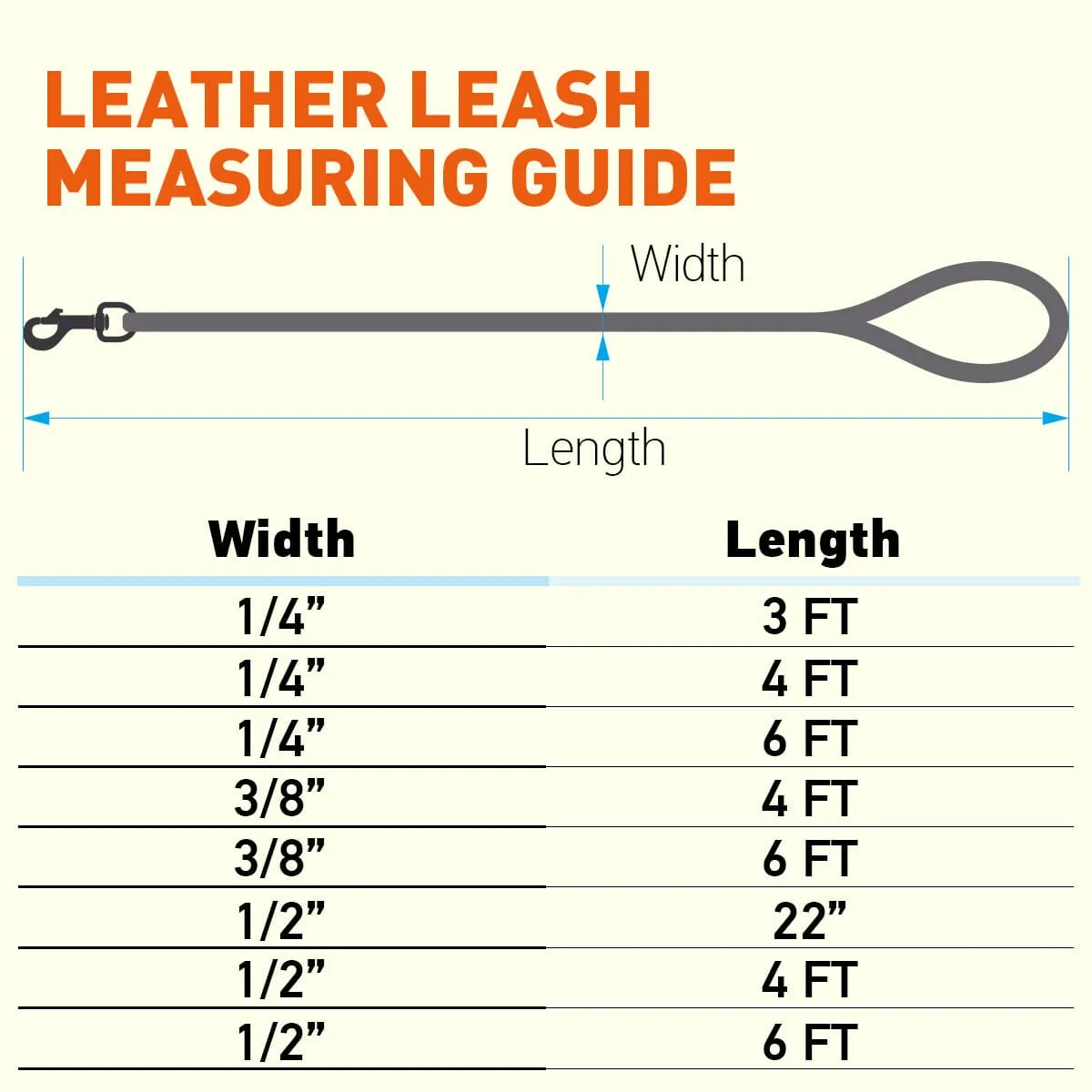 Soft Leather Round Lead