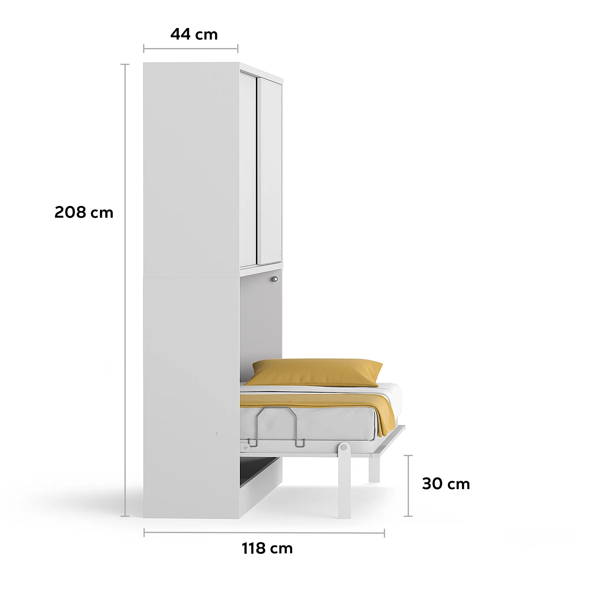 Spazio Academy Single Wall Bed