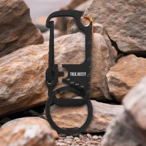 Trek Outfit EDC Multi-Tool Keychain: Hex Wrench & Bottle Opener