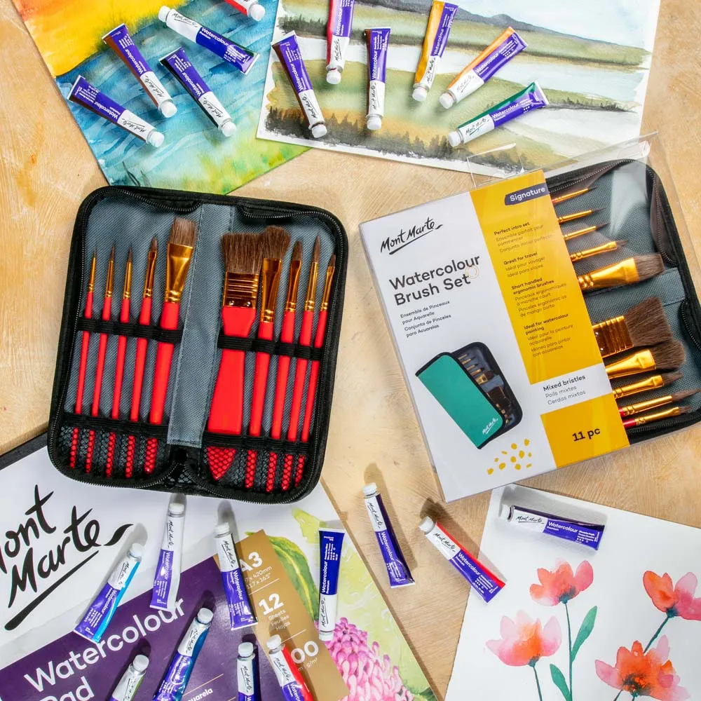 Watercolour Brush Set Signature 11pc