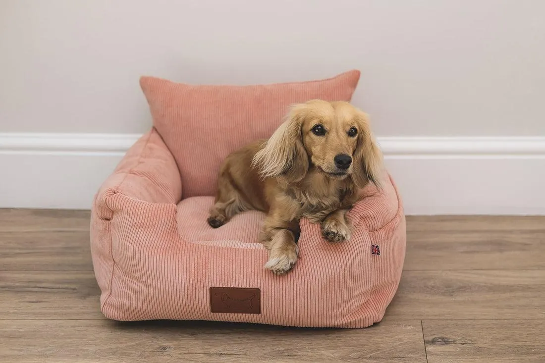 Where's Winnie Luxury Isofix Dog Car Seat | Peachy Pink