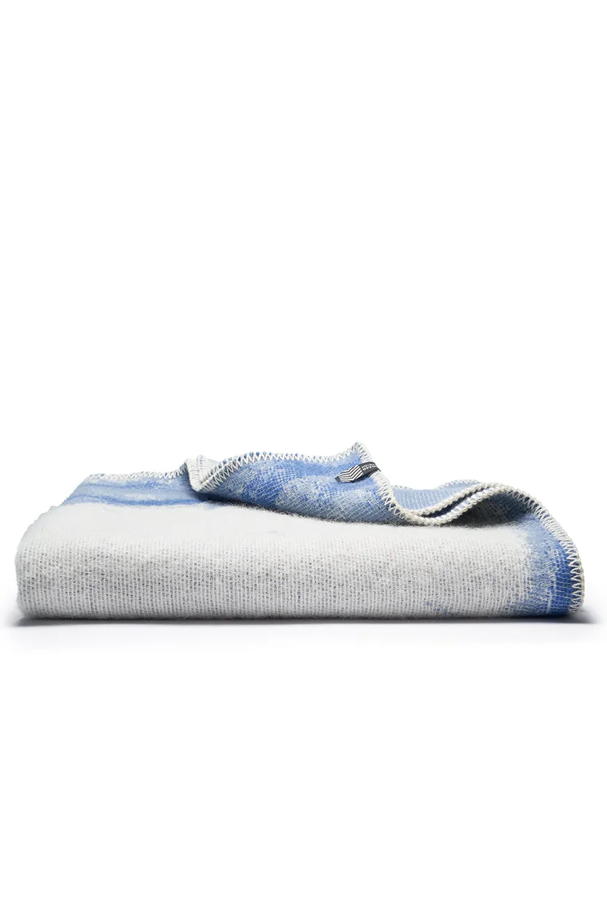 Wool Blanket "Crux No. 159" by Gregor Belibi Minya